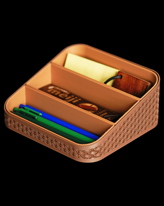 ארגונית - נגיעה יפנית (מגש) - פרפקט תלת - מימד