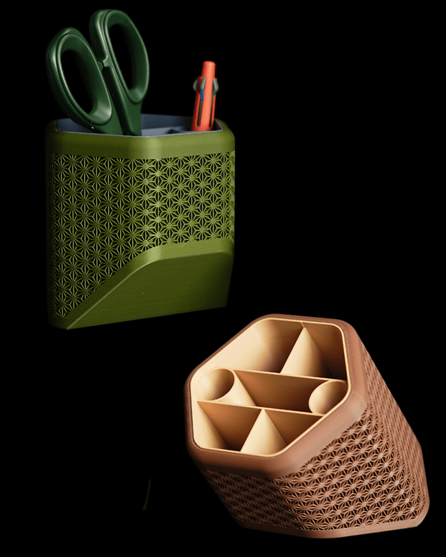 ארגונית - נגיעה יפנית (משושה) - פרפקט תלת - מימד