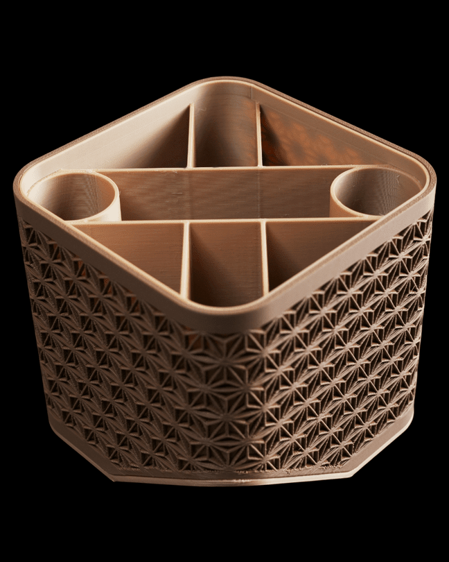 ארגונית - נגיעה יפנית (מרובעת) - פרפקט תלת - מימד