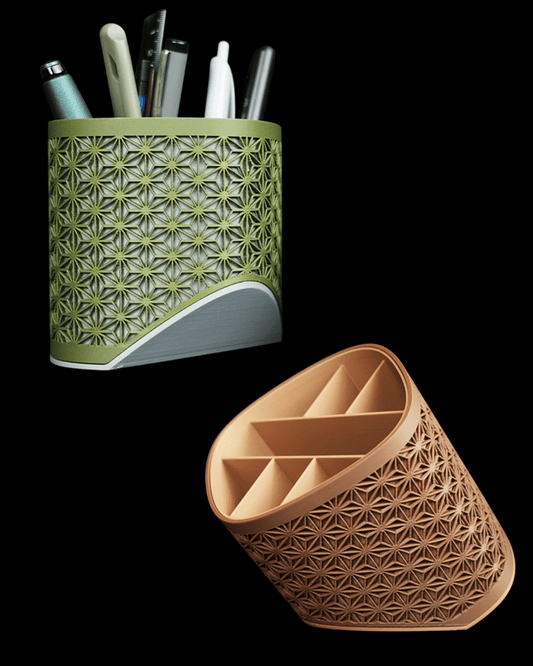 ארגונית - נגיעה יפנית (אליפסה) - פרפקט תלת - מימד