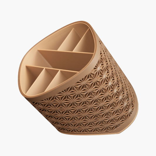 ארגונית - נגיעה יפנית (אליפסה) - פרפקט תלת - מימד