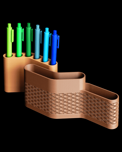 ארגונית - נגיעה יפנית (גל זורם) - פרפקט תלת - מימד