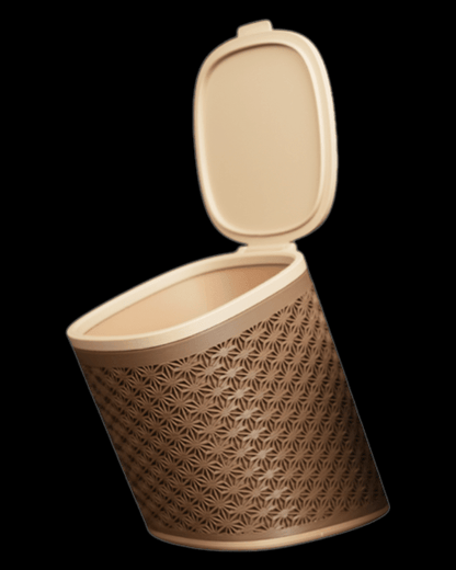 פח שולחני - נגיעה יפנית - פרפקט תלת - מימד