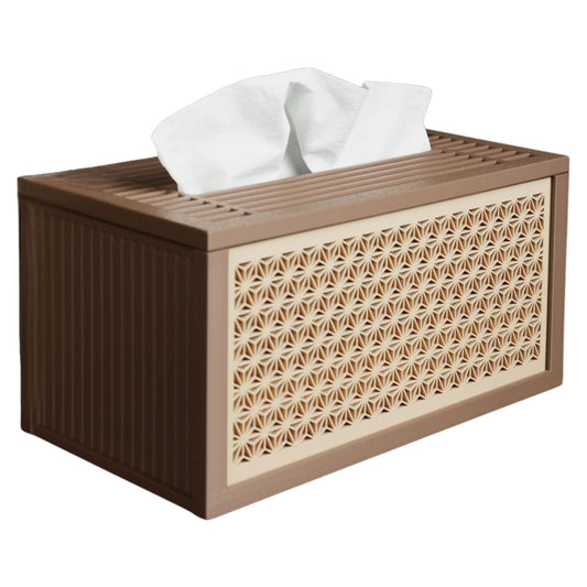 קופסה לטישו - עלה יפני מלבנית - פרפקט תלת - מימד