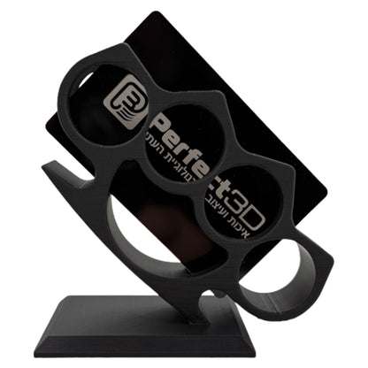 מעמד כרטיסי ביקור - אגרופן - פרפקט תלת - מימד