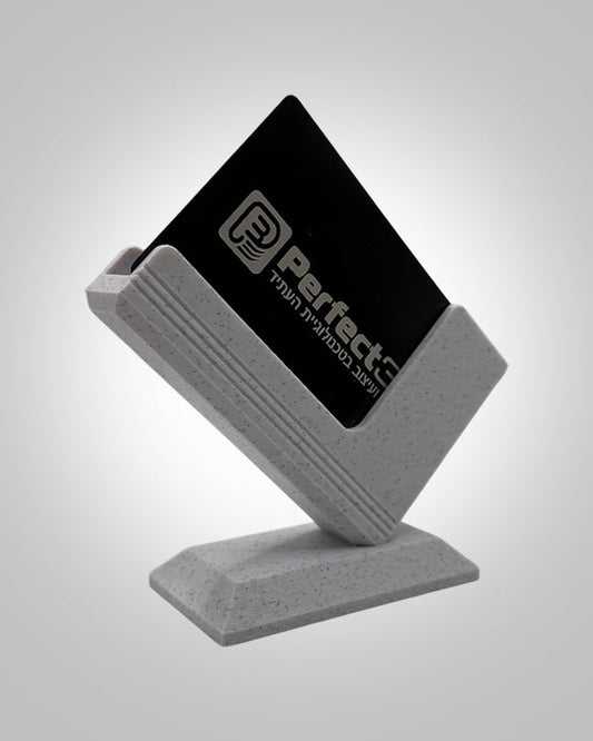 מעמד כרטיסי ביקור - זווית חדה - פרפקט תלת - מימד