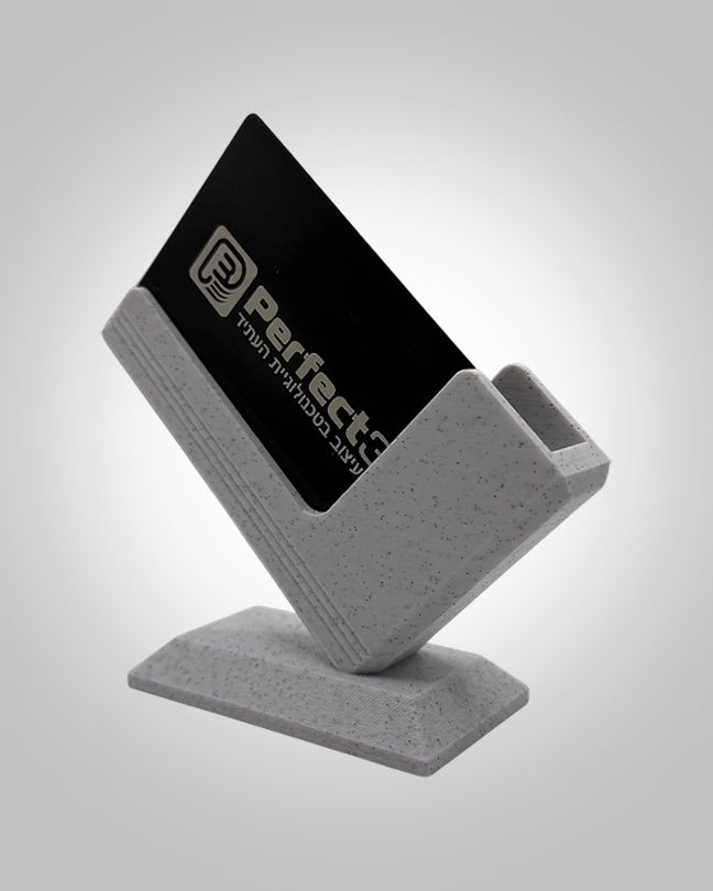 מעמד כרטיסי ביקור - זווית חדה - פרפקט תלת - מימד