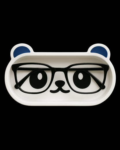 מגש למשקפיים - פנדה מחייכת - פרפקט תלת - מימד