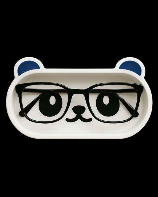 מגש למשקפיים - פנדה מחייכת - פרפקט תלת - מימד