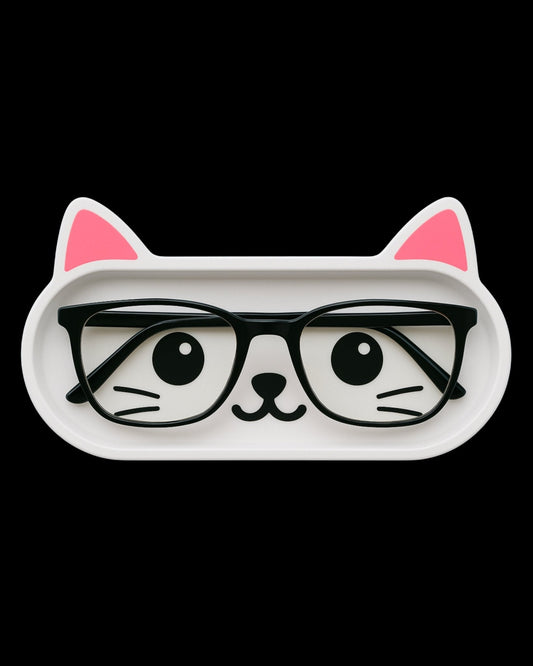מגש למשקפיים - חתול בסטייל - פרפקט תלת - מימד