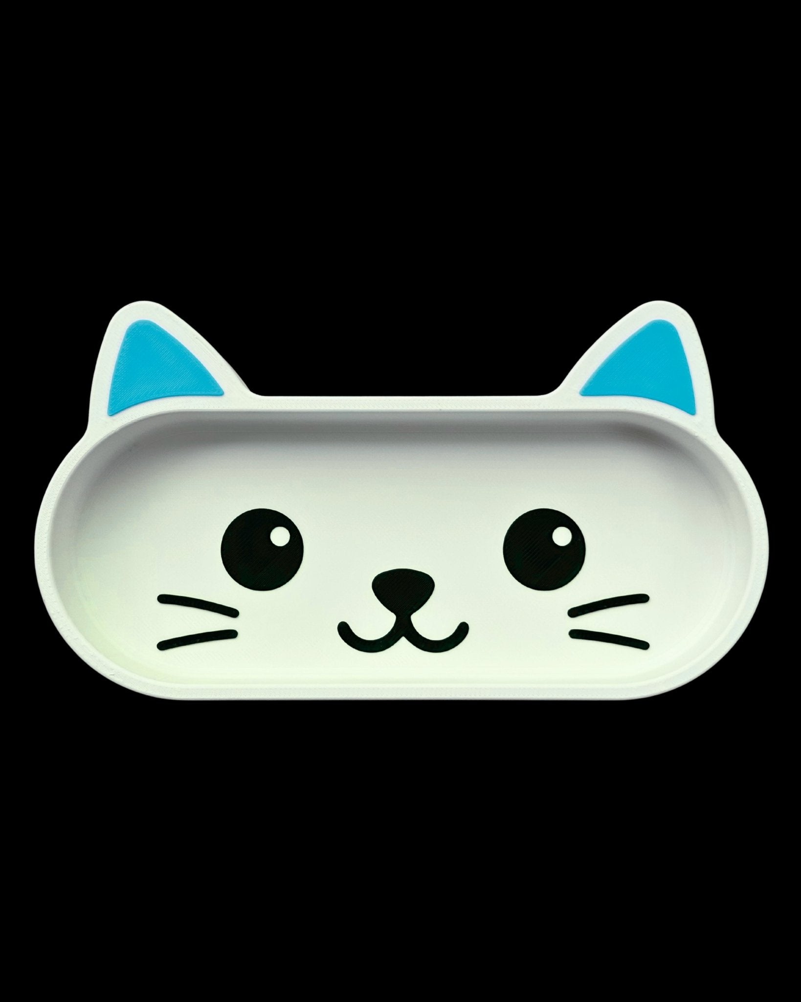 מגש למשקפיים - חתול בסטייל - פרפקט תלת - מימד