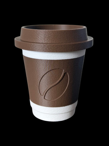 מחזיק עטים - הפסקת קפה - פרפקט תלת - מימד